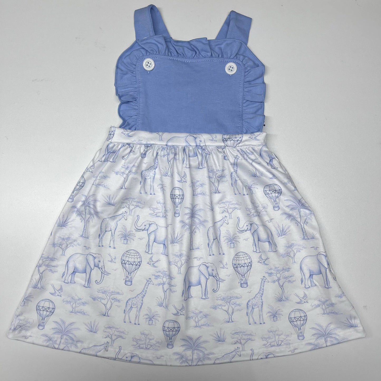 Blue Safari Dress