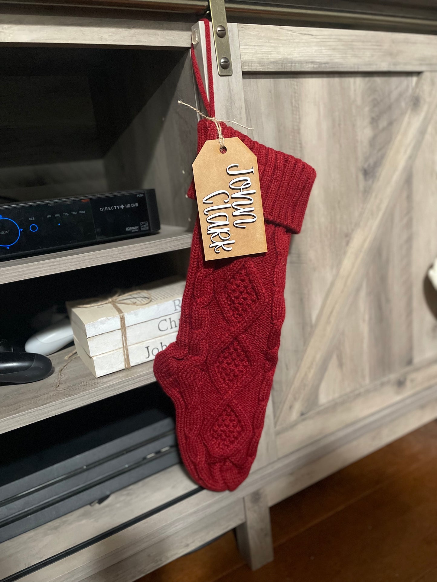 3-D Stocking Tag