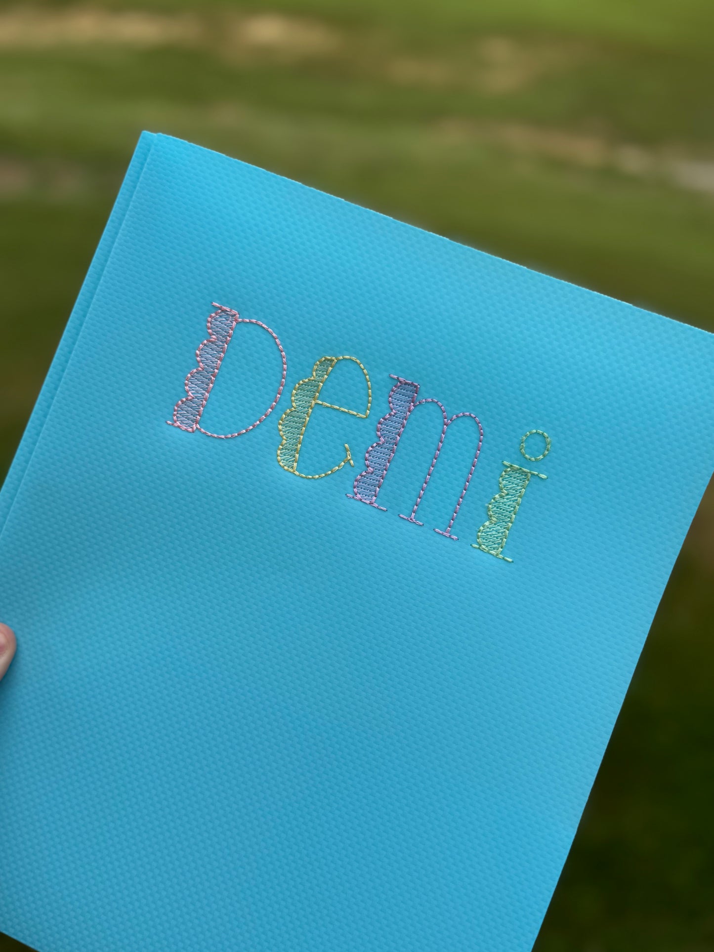 Monogrammed Folders