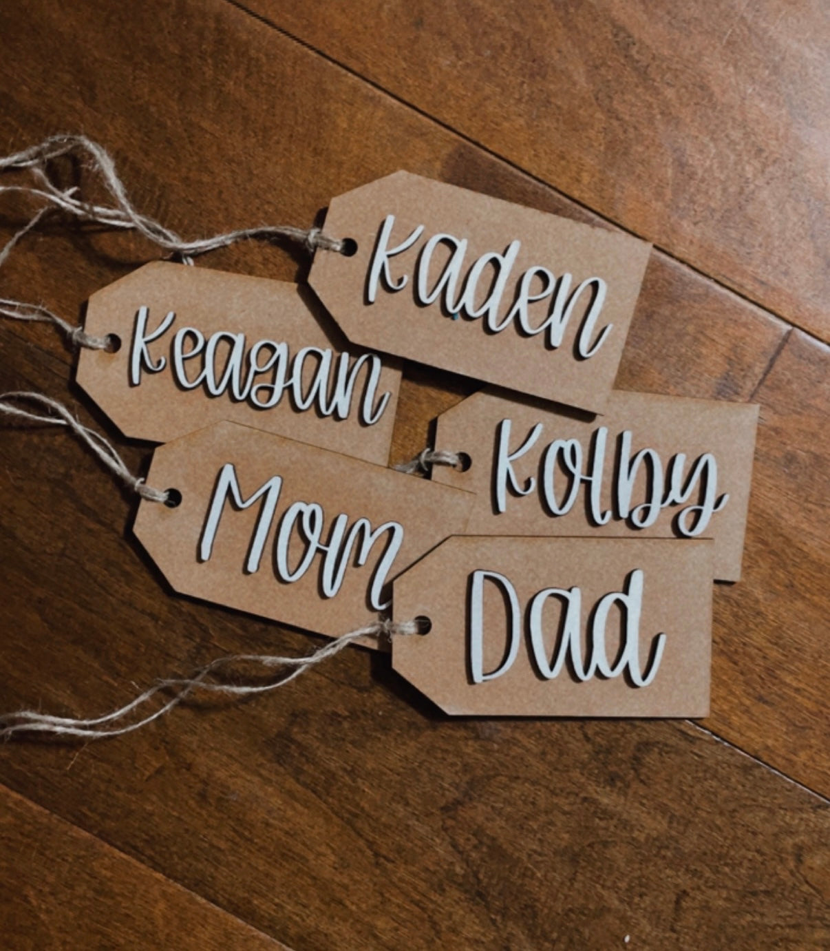 3-D Stocking Tag